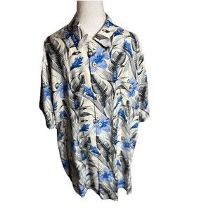 Tommy Bahama Men's XL Silk Tropical Button Up